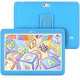 Tagital T10K Kids Tablet 10.1 inch Display, Kids Mode Pre-Installed, with WiFi, Bluetooth and Games, Quad Core Processor, 1280x800 IPS HD Display (Blue)