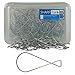 SharpTank Classroom Figure 8 T-Bar Clip (100 Pack) - Wire Hanging Clip Designed for Displaying Signs, Graphics, Mobiles, and Student Work from Drop-Ceilings - Holds up to 10 lbs