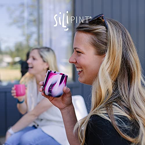 Silipint Silicone Unbreakable Wine Glasses. Dishwashersafe Stemless