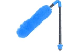 TREETDOBV Paintball Barrel Maid Swab, Wool Paintball Single Squeegee, Single Folding Paintball Barrel, Durable Buffer Cleaningful Accessories for Paintball Barrel Calibres Greater Than Or Equal to 0.7in(Green)