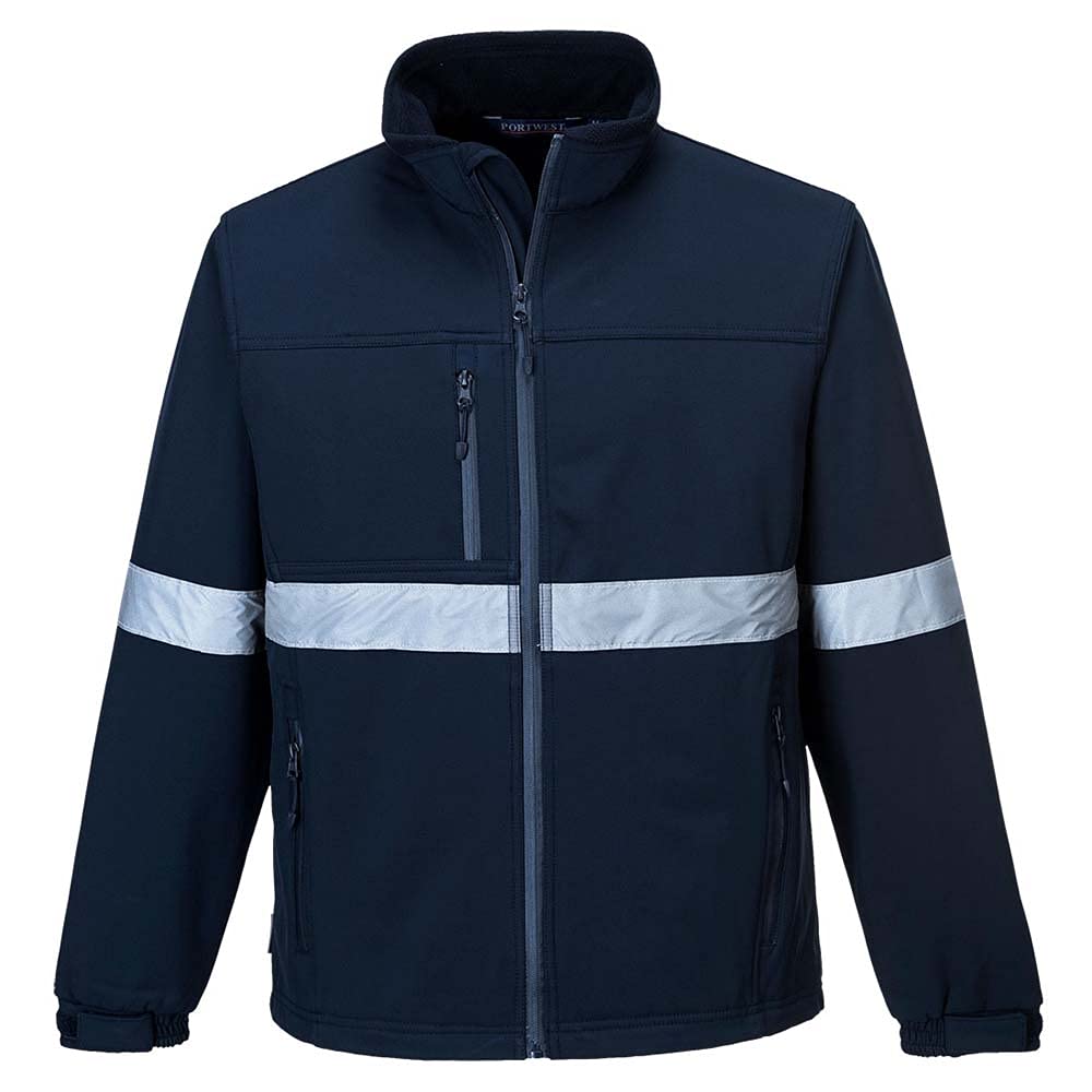 Portwest IONA Softshell Jacket (3L), Size: M, Colour: Navy, TK54NARM