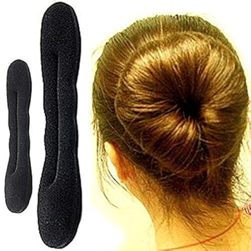 Buy Prime Women S Puff Bun Maker Hair Accessories Tools Black