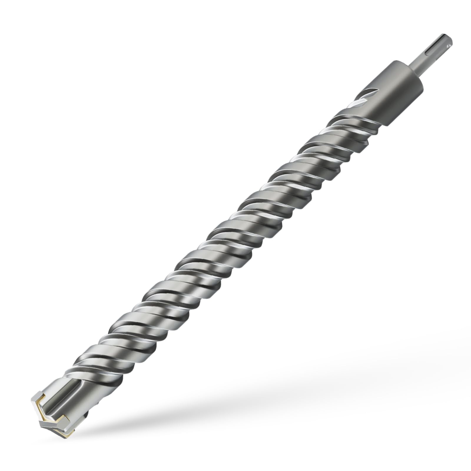 CSOOM SDS Plus Drill Bit 35 x 350 mm, Professional Concrete Drill, Ideal for Drilling in Stone, Concrete, Natural Stone, Brick Wall
