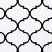 Duck Smooth Top EasyLiner, 20-inch x 6 Feet, Black Quatrefoil