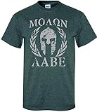 Patriot Apparel Molon Labe Come and Take Them Grey Leaf 2nd Amendment T-Shirt Design (X-Large)