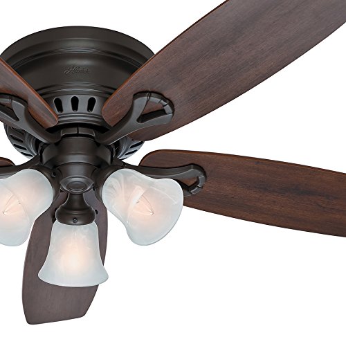 Buy Hunter Fan 52" New Bronze Finish Flush Ceiling Fan with Reversible