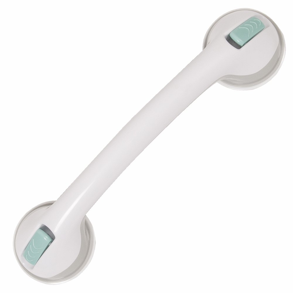 PCP Suction Grip Bathtub and Shower Safety Handle, White, 16 Inch