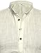 Mens Thin Henley Button-down Slim Fit Rollup Sleeve Shirt