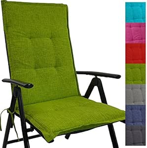 Cojín respaldo para sillas de jardín Tino 118 x 50 x 5,5 cm repelente