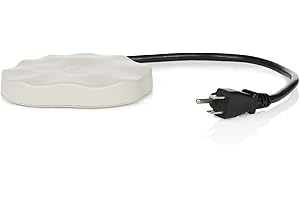 Farm Innovators HR-75 Outdoor Premium Cast Aluminum Decorative Heated Rock Automatic Bird Bath De-Icer for Harsh Winters, 75 Watts, Beige