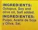 Vigo Octopus in Soy and Olive Oil, 4-Ounce Cans (Pack of 10)