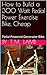 How to Build a 300 Watt Pedal Power Exercise Bike, Cheap: Pedal Powered Generator Bike