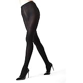 MeMoi Toronto Cable Cotton Tights for Women, Cozy and Breathable Warm Sweater Tights - Sizes S to XL