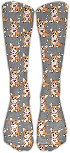 Men's Women's Corgis Funny Dog Athletic Socks Stockings Tube Socks
