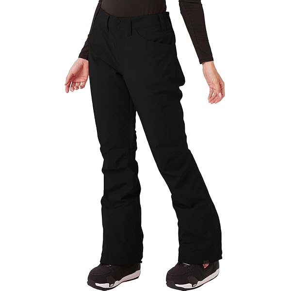 Amazon.com: Roxy Nadia Printed Snow Pants True Black Pansy Pansy