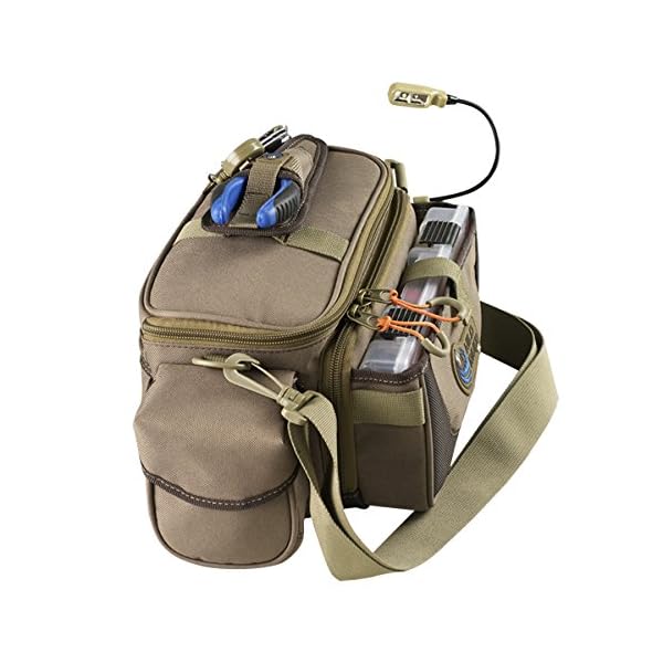 Wild-River-by-CLC-WT3505-Tackle-Tek-Mission-Lighted-Convertible-Tackle-Bag-with-Four-PT3500-Trays-Small
