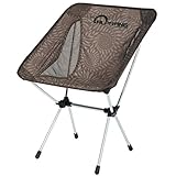Folding Camping Chairs with Carrying Bag, Compact Ultralight Foldable Beach Chair -Portable Heavy Duty Outdoor Chair for Backpacking, Hiking, Camp, Beach, Fishing