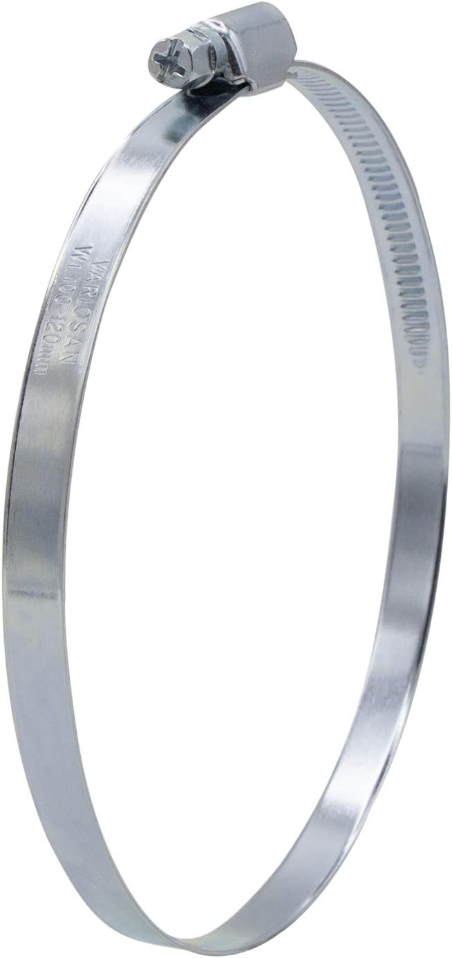 Variosan, hose clamps W1, set of 10, Edelstahl, Spannbereich: 100 - 120 mm - Image 3