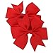 Fortop Boutique Ribbon Pinwheel Hair Bows Baby Grosgrain Bows With Clips For Teens Toddlers 20 Pairs