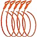 AUSAYE 5 Pack 25 Inch Sink Snake Drain Clog Remover Cleaner Drain Auger Hair Cather Shower Drain Cleaning Tool