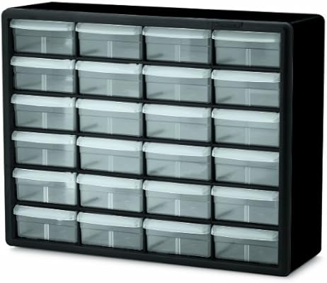 Akro Mils 10124 24 Drawer Plastic Parts Storage Hardware And Craft