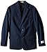 Calvin Klein Boys' Legacy Blazer Jacket, Navy Pinstripe, 12