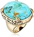 Barse Jubilee Turquoise Oval Ring