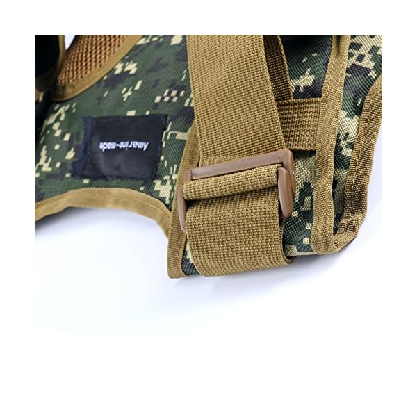 Amairne-made-Boat-Buoyancy-Aid-Sailing-Kayak-Fishing-Life-Jacket-Vest-Camouflage-D22-Green