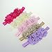 FEITONG 5PC Babys Girls Elastic Headband Chiffon Flower Photography Headbands