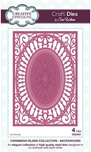 Caribbean Island Collection CED5201 "Background" Dies