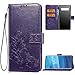 Supdigital Galaxy S10e Wallet Case, [Flower Embossed] Premium PU Leather Flip Protective Phone Case Cover with Card Holder and Stand for Samsung Galaxy S10e 5.8