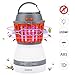 Rxment Bug Zapper Mosquito Repellent - USB Rechargeable Camping Lantern, Mosquito Killer Lamp, Insect Repellent Mosquito Zapper, Ideal for Replacing Mosquito Repellent Bracelet and Mosquito Dunk