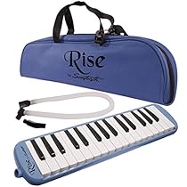 Rise by Sawtooth ST-RISE-MEL-32-BLUE Piano Style Melodica, Blue
