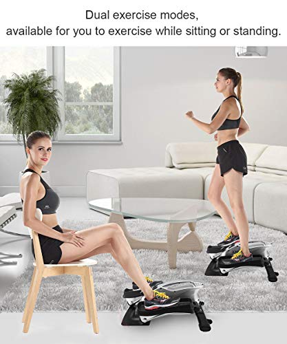 image for ideer life Under Desk Elliptical Trainers,Pedal Exerciser Elliptical S
