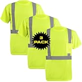 OccuNomix Classic Standard Dual Stripe Short Sleeve Wicking Birdseye T-Shirt