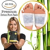 Foot Patch - Aroma Foot Pads, Bamboo Vinegar Foot Patch 2 in 1 - Body Relief Foot Pads, Cleansing Pads, Sleep Aid Patch. Premium Organic Foot Patches/Sleep Patch