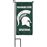 Michigan State Spartans Mini Garden and Flower Pot Flag Topper
