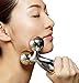 Face Roller 3D V Face Massager Ball, Firming Tools Anti-Aging Uplifting ETTG Y Shape Face Ball Platinum (V1)