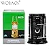 WOBAOS Camping Lantern, Solar Outdoor Rechargeable LED Flashlight Ultra Bright Collapsible Hand Tough Lamp - Perfect Outdoor Survival Lamp for Hiking Fishing Trekking Emergency Outages