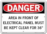 Vestil SI-D-48-C-AL-063 AREA IN FRONT OF ELECTRICAL