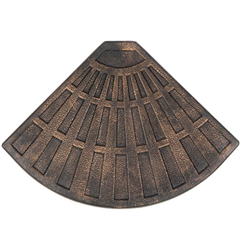 Naturefun Offset Umbrella Base Weights For Cross Base Cantilever Umbrella Resin 1 Pc 33 Lbs Bronze Buy Online In Aruba At Desertcart