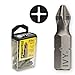 IVY Classic 44070 1-Inch #2 Phillips ACR Insert Bit, Impact Plus, 20-Piece Contractor Pack
