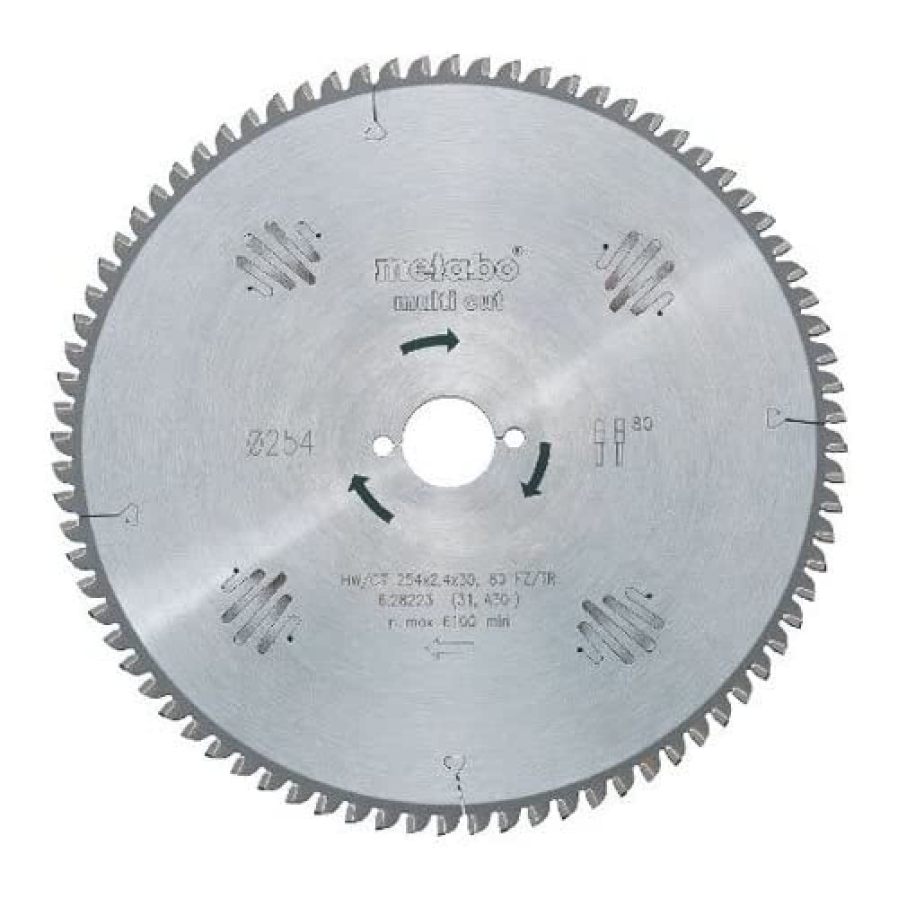 Hoja de Sierra "Multi Cut - Professional", 250x30, D80 DP/DT, 5° neg. (628088000)
