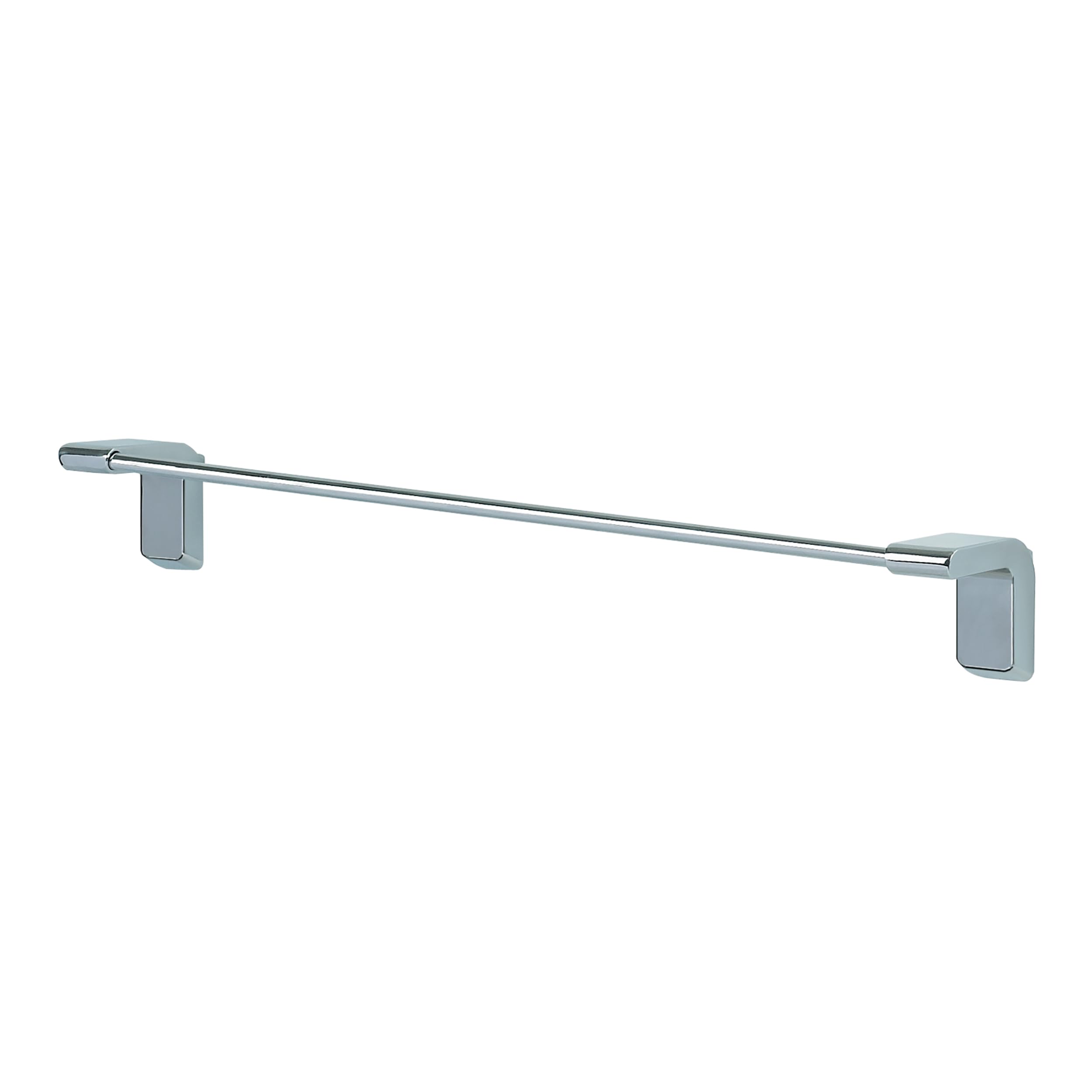 Spirella Max Light Collection Towel Rail 60 x 6.5 cm, Chromed Metal, Grey
