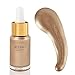 DE'LANCI Glow Liquid Highlighter Contouring, Brighten Shimmer 3D Highlighters Ultra-concentrated Illuminating Bronzing Drops - 4 Colors Available,0.49oz #02