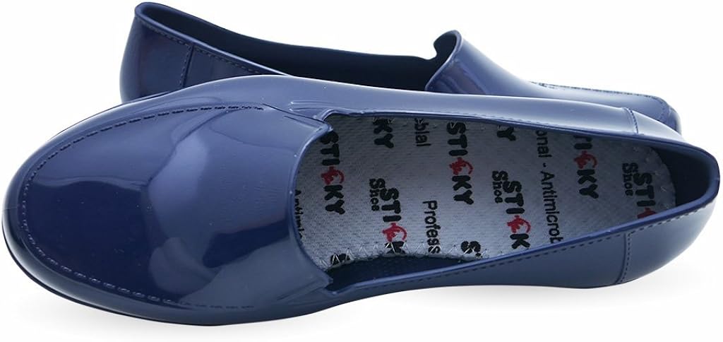 Sticky Waterproof Uniform Dress Shoes for Women - Comfortable Non-Slip Work Shoes - Thermoplastic ClassicPro Loafers: Shoes