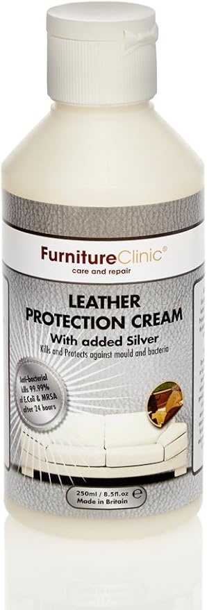 Furniture Clinic Leather Protection Cream + Silver (250ml) - Anti ...