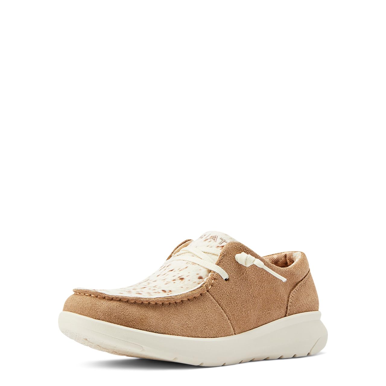 ARIAT Womens Hilo Walnut/Spotted Hair On 8 Image ARIAT Womens Hilo Walnut/Spotted Hair On 8 Image