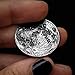 Full Moon Silver Coin - Reminder token for lunar gifts in .999 fine silver