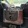 MENZOKE Car Net Pocket Handbag Holder Between Seats, Net Handbag Purse Holder for Car, Mesh Large Capacity Seat Back…